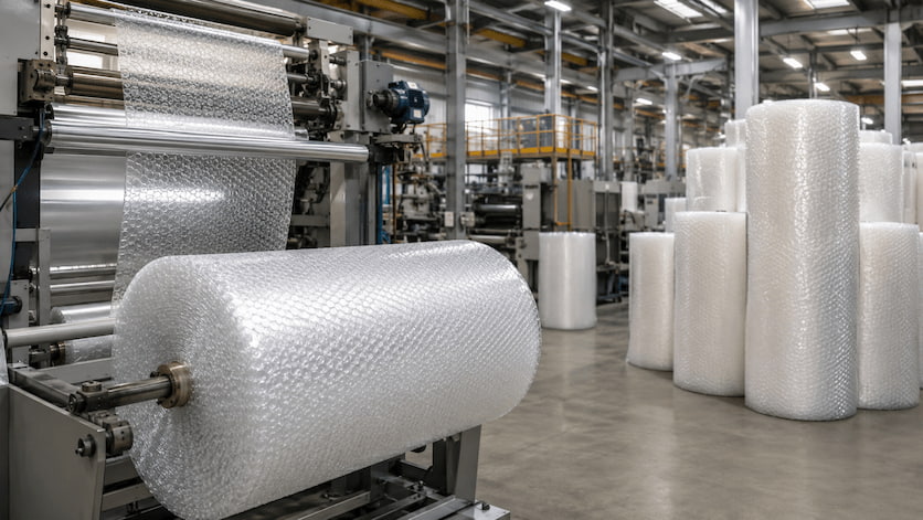 Fábrica de plástico bolha em SP: onde comprar direto