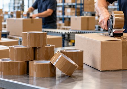 Fita adesiva marrom no atacado: onde comprar para empresas?