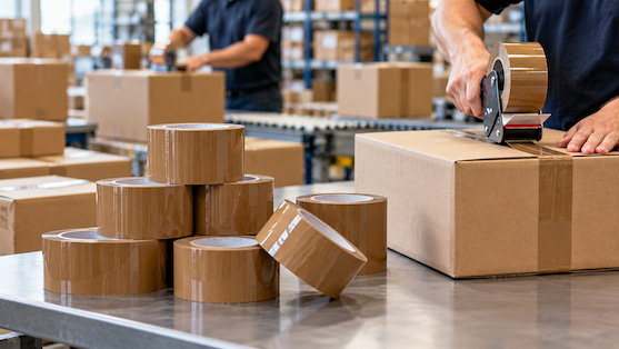 Fita adesiva marrom no atacado: onde comprar para empresas?